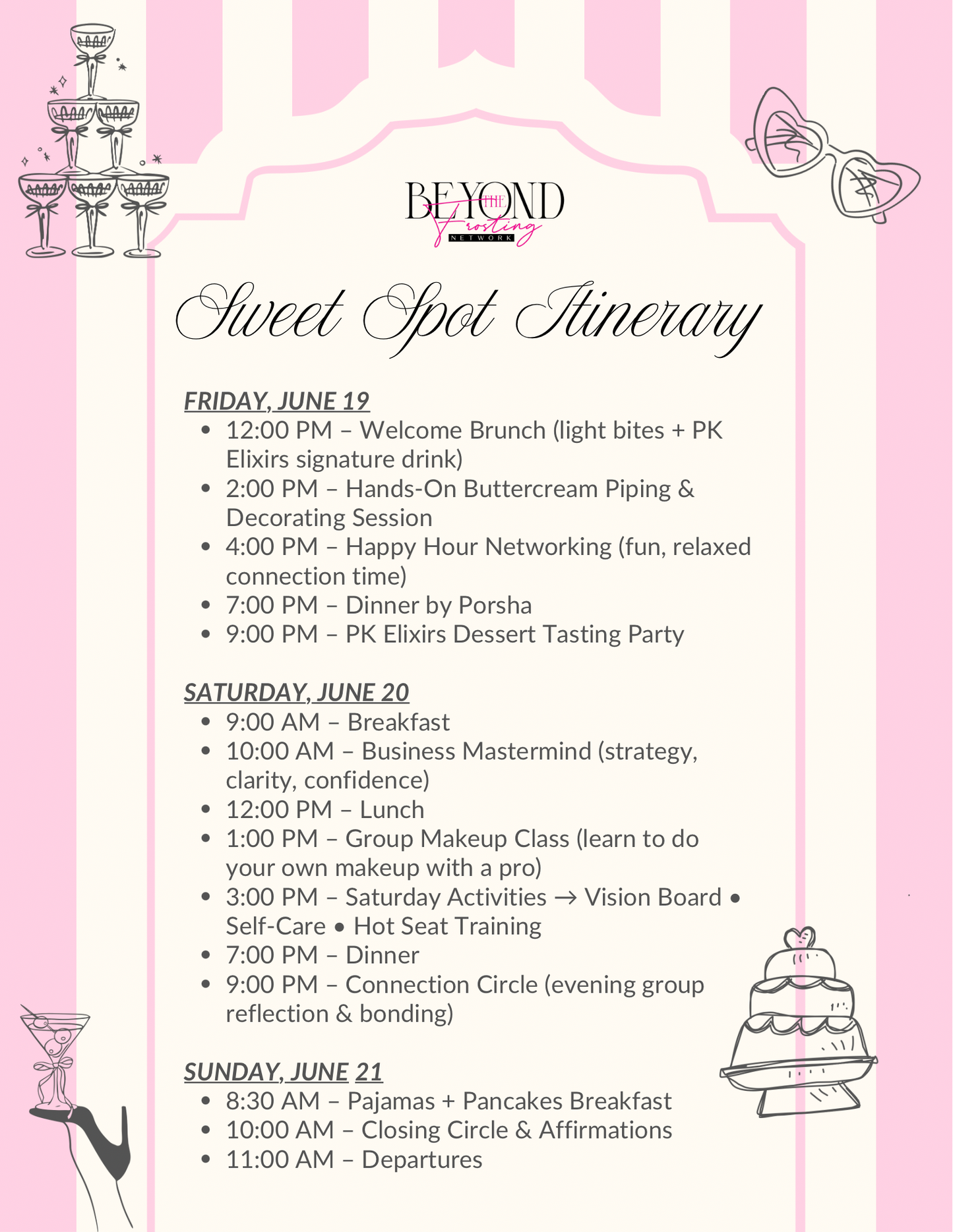✨ Girls Girl Weekend ✨ Sweet Spot