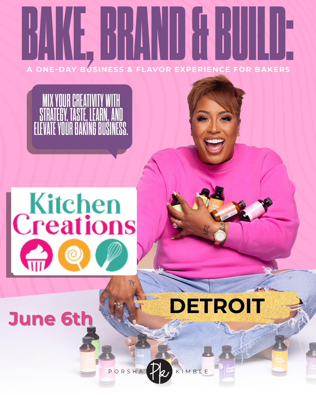 DETROIT: BAKE, BRAND & BUILD WORKSHOP
