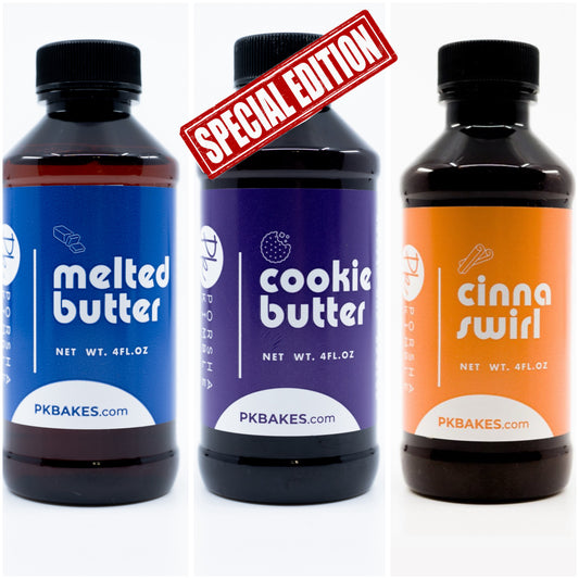 🎁 Holiday Flavor Kit (3-Pack) – Cozy Baking Essentials ($39)